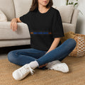 Website URL Stripe T-Shirt — www.opportunity-watch.com Graphic Tee