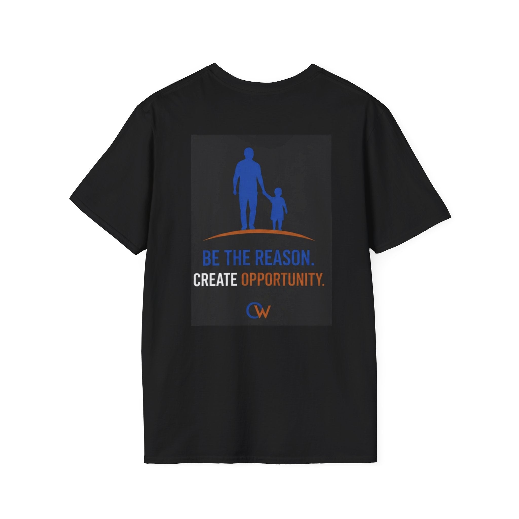Website URL Stripe T-Shirt — www.opportunity-watch.com Graphic Tee