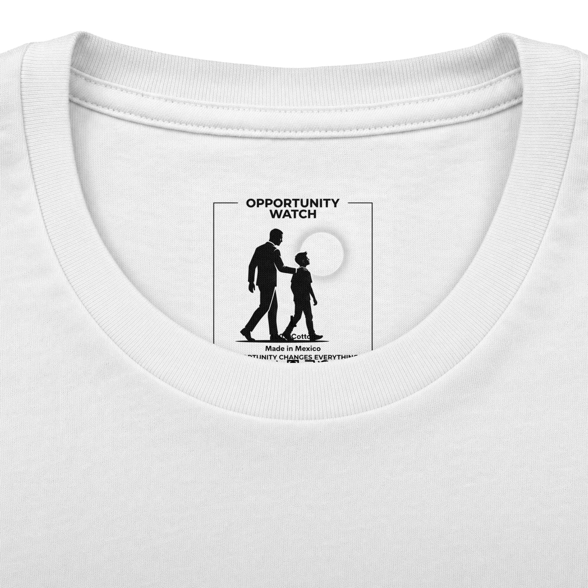 T-Shirt — "Be the Reason. Create Opportunity." Motivational Charity Tee